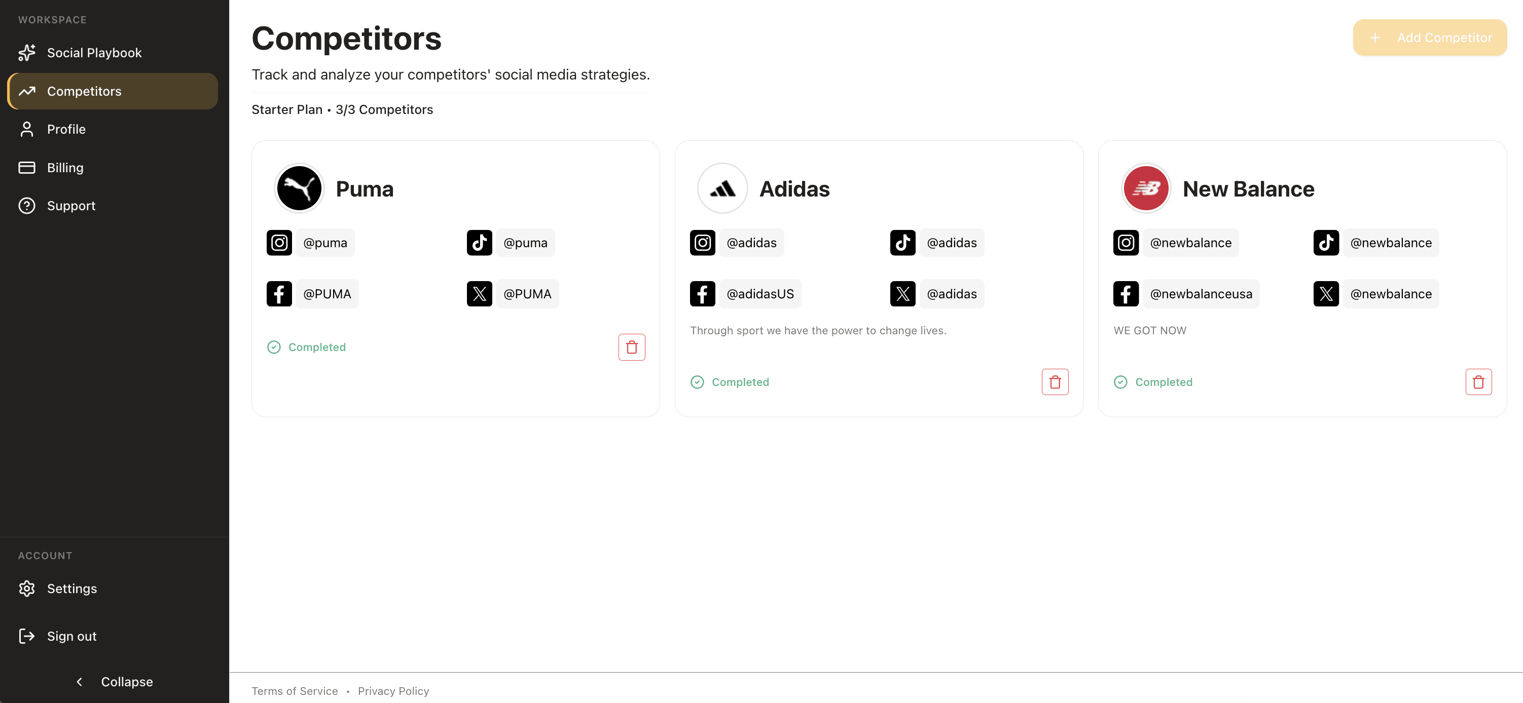 Link your competitors example